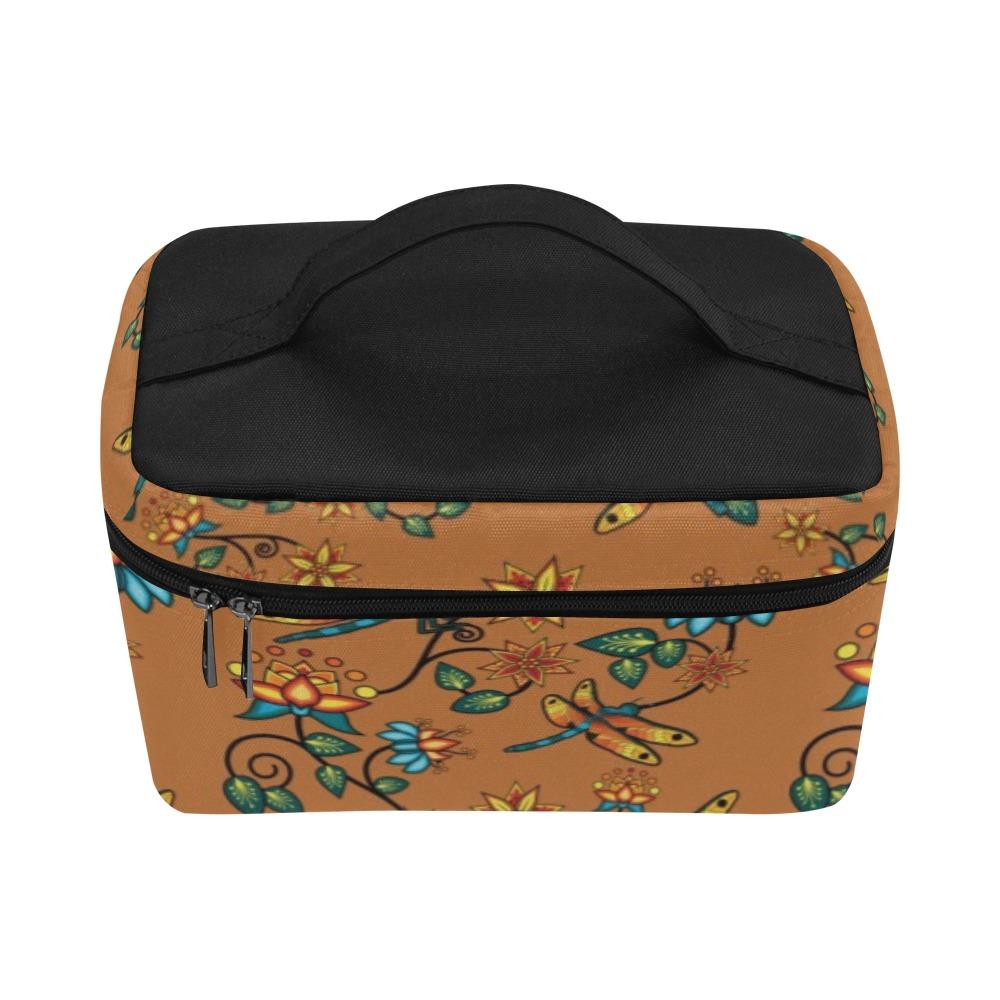 Dragon Lily Sierra Cosmetic Bag/Large (Model 1658) bag e-joyer