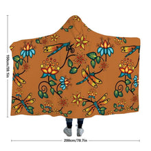 Load image into Gallery viewer, Dragon Lily Sierra Hooded Blanket blanket 49 Dzine 
