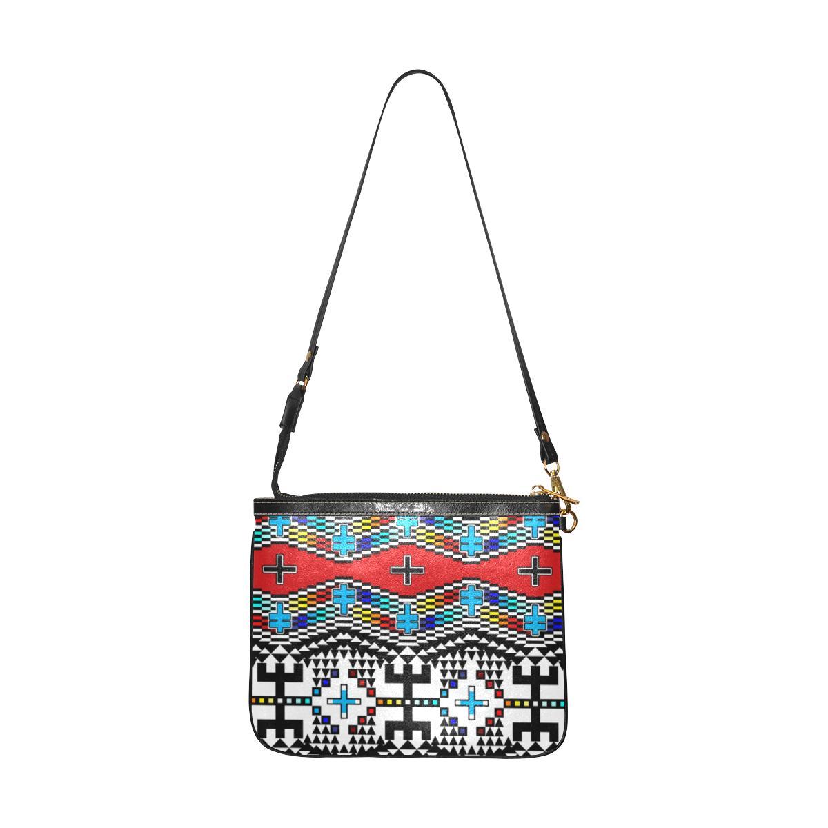 dragonflies Small Shoulder Bag (Model 1710) Small Shoulder Bag (1710) e-joyer