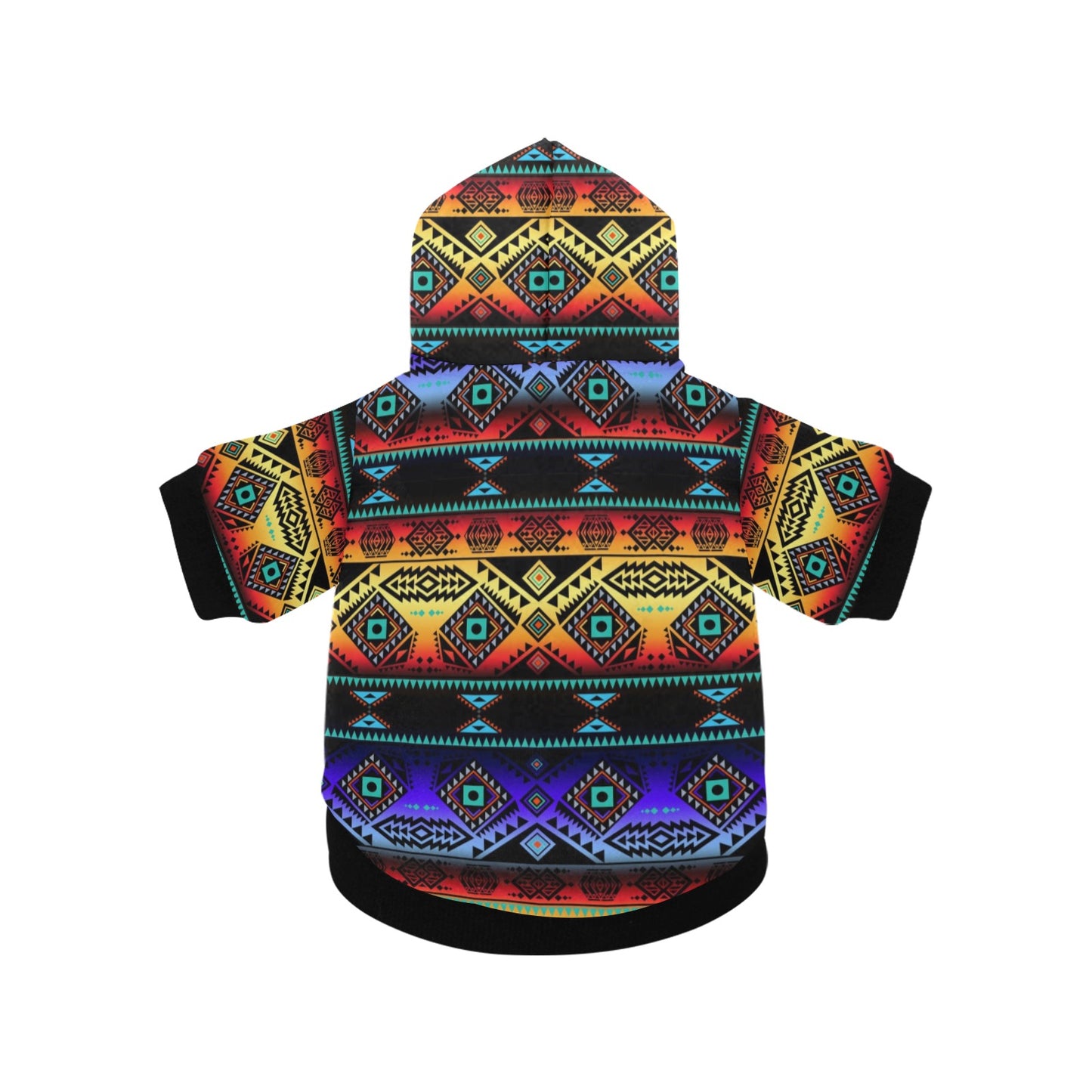 California Coast Sunset Pet Dog Hoodie