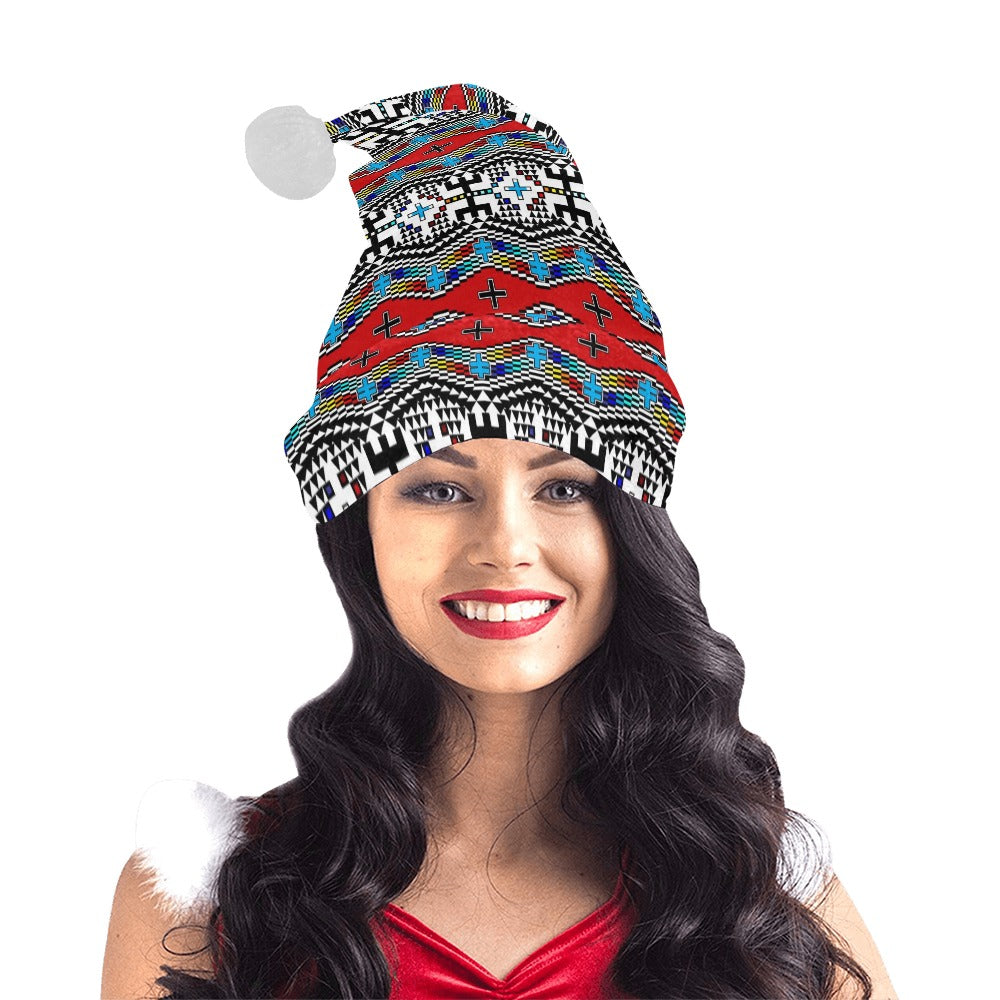 dragonflies Santa Hat