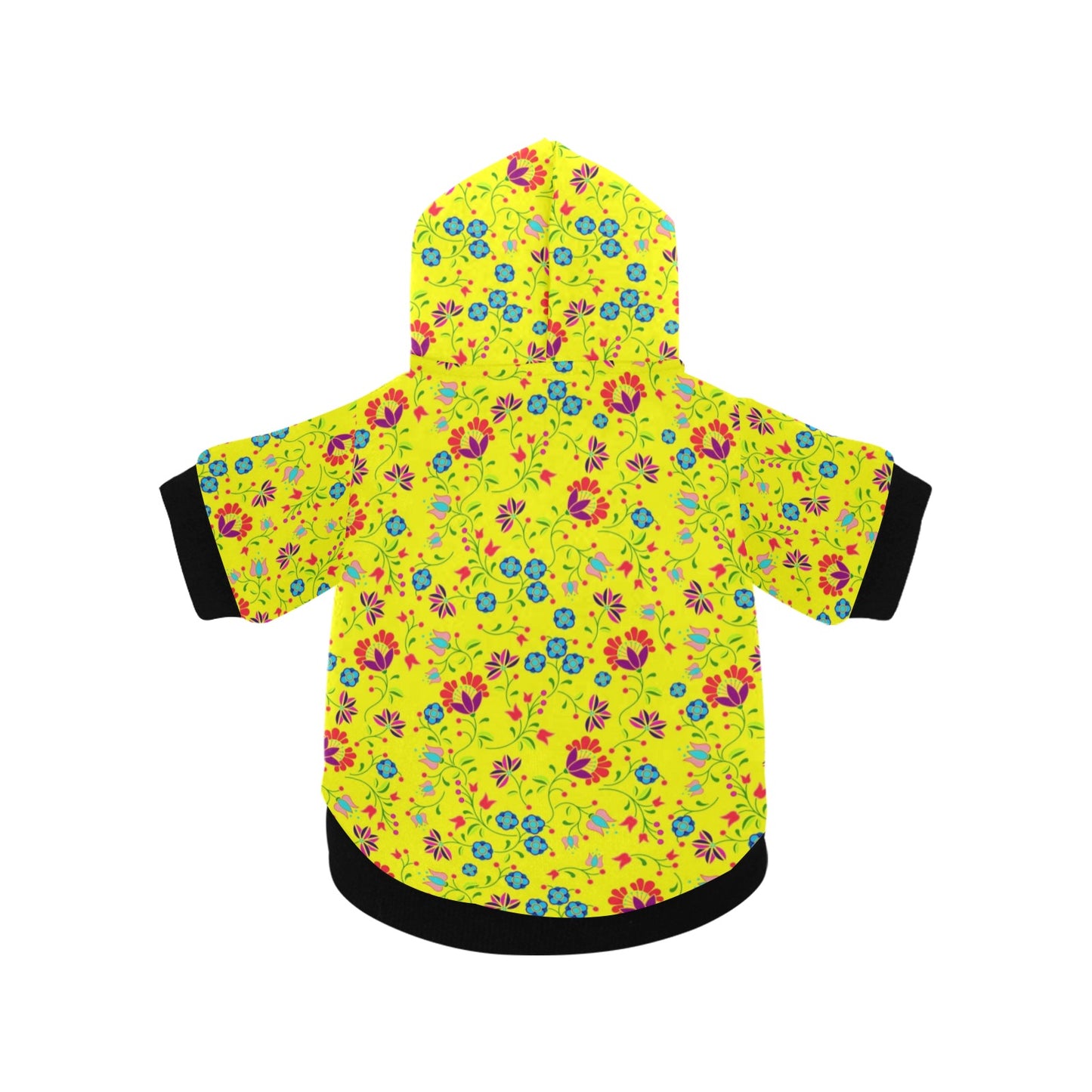 Fleur Indigine Mais Pet Dog Hoodie