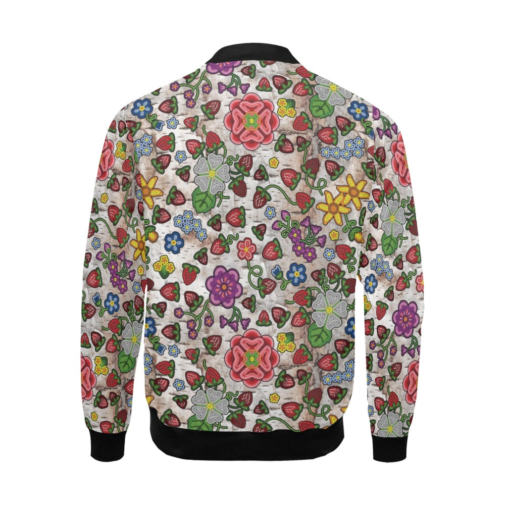 Berry Pop Br Bark Bomber Jacket for Men