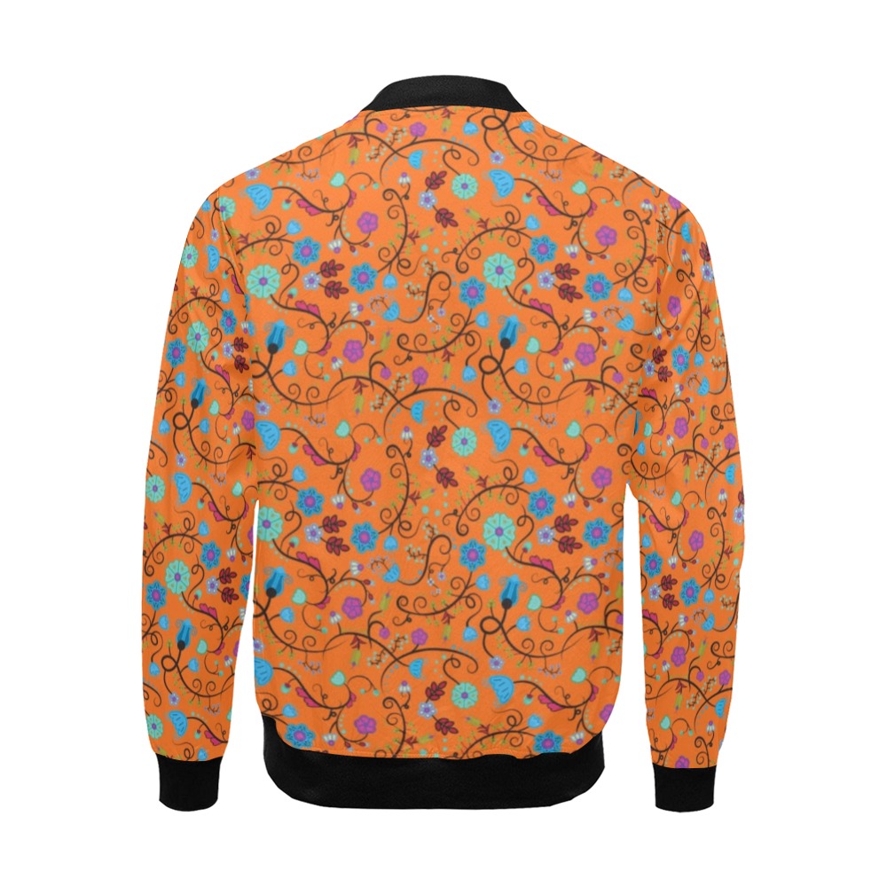 Nipin Blossom Carrot Bomber Jacket