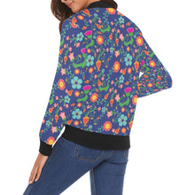Load image into Gallery viewer, Bee Spring Twilight Bomber Jacket for Women
