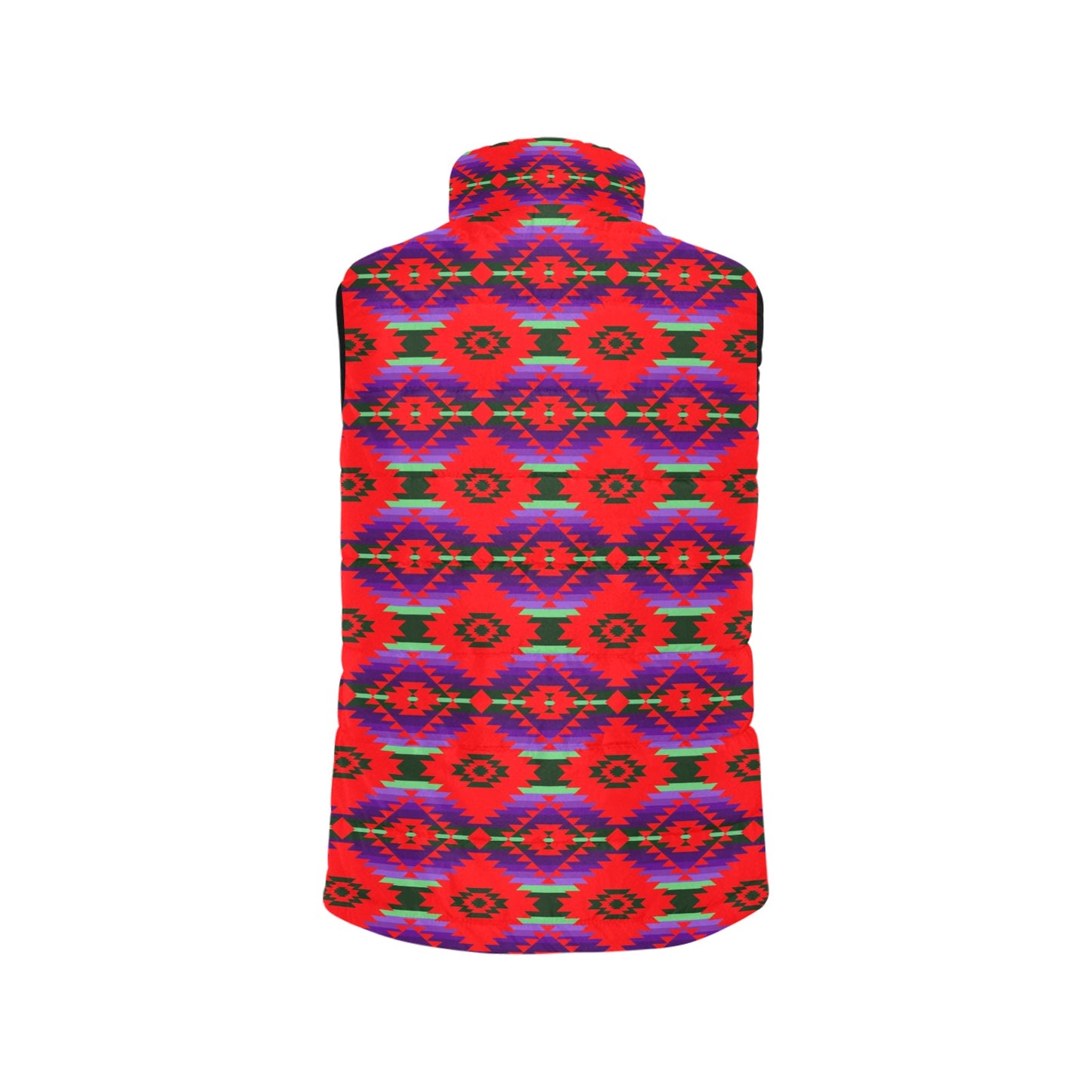 Cree Confederacy Chicken Dance Women's Padded Vest Jacket