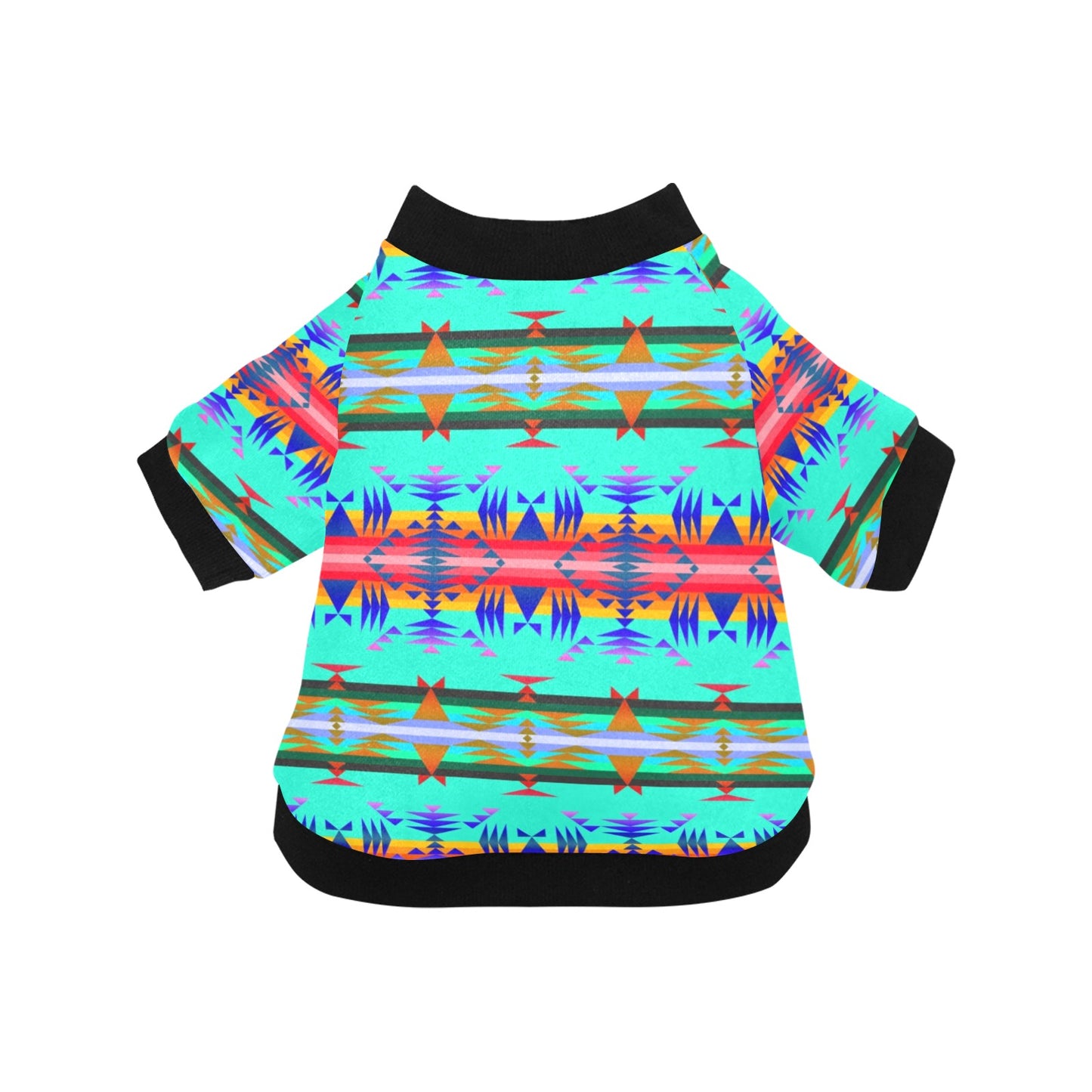 Between the Mountains Spring Pet Dog Round Neck Shirt