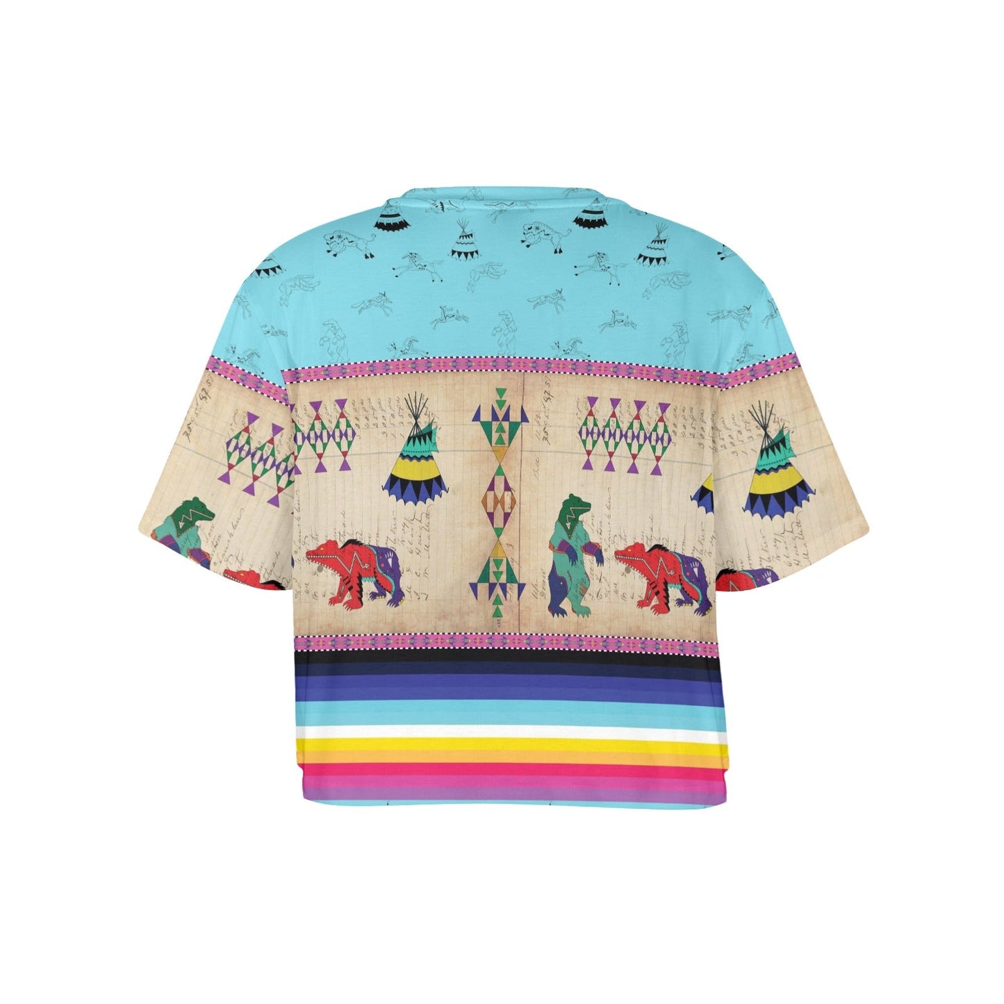 Bear Ledger Sky Crop Top