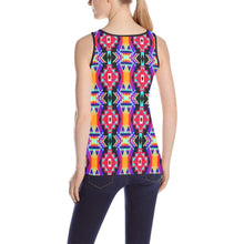 Load image into Gallery viewer, Fancy Bustle All Over Print Tank Top for Women (Model T43) All Over Print Tank Top for Women (T43) e-joyer 

