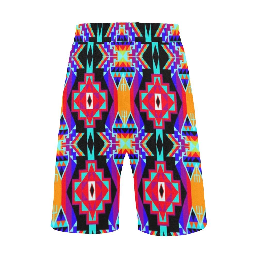 Fancy Bustle Men's All Over Print Casual Shorts (Model L23) Men's Casual Shorts (L23) e-joyer