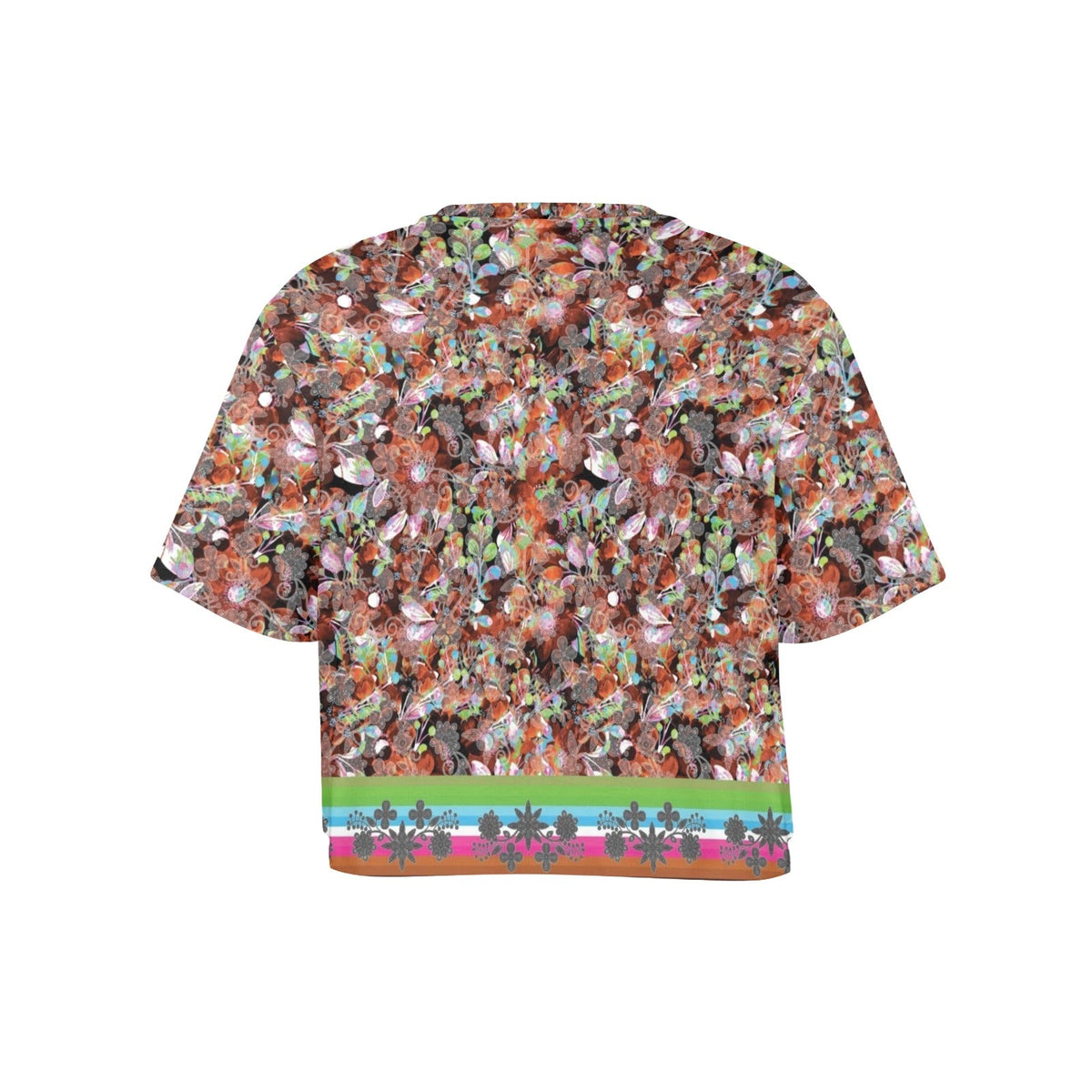 Culture in Nature Orange Crop Top
