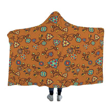 Load image into Gallery viewer, Fire Bloom Light Hooded Blanket blanket 49 Dzine 
