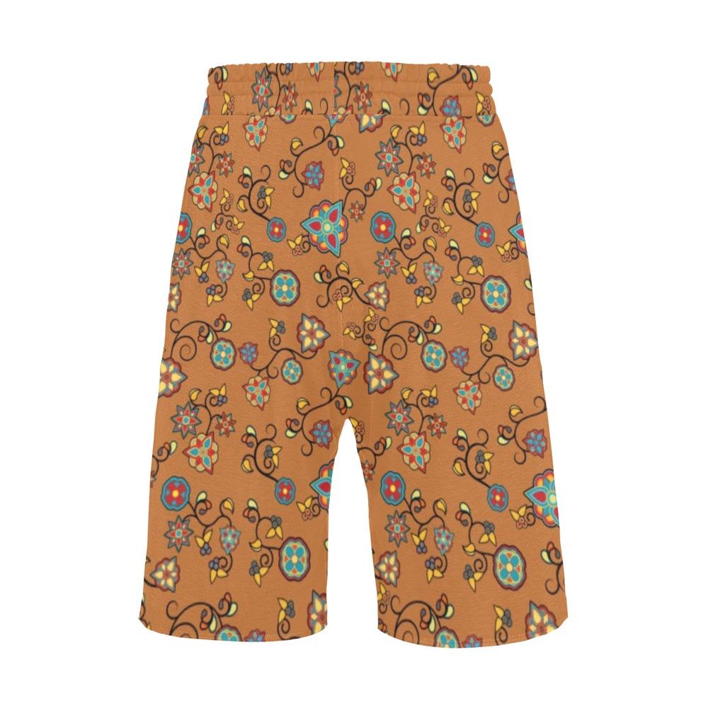 Fire Bloom Light Men's All Over Print Casual Shorts (Model L23) Men's Casual Shorts (L23) e-joyer