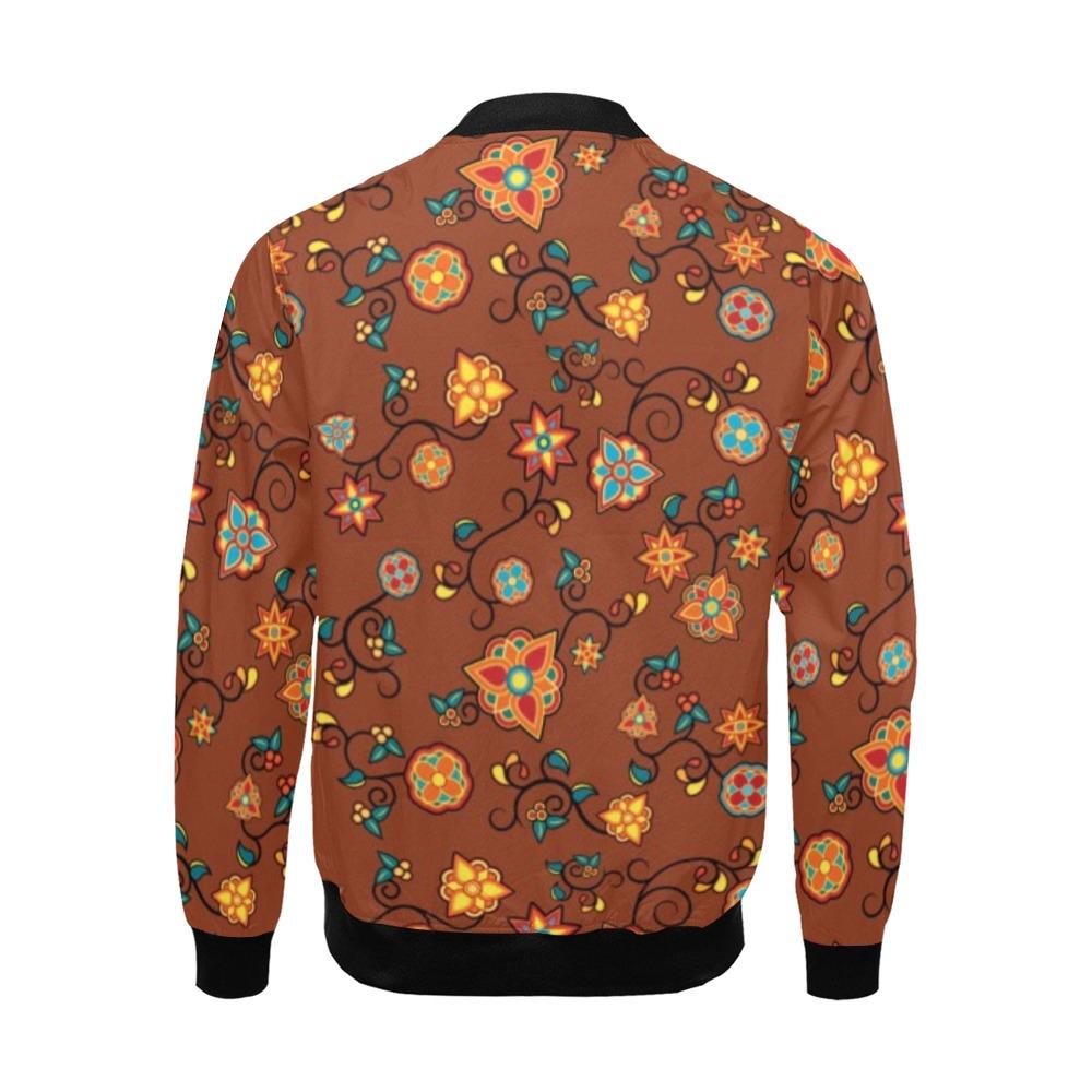 Fire Bloom Shade All Over Print Bomber Jacket for Men (Model H19) Jacket e-joyer