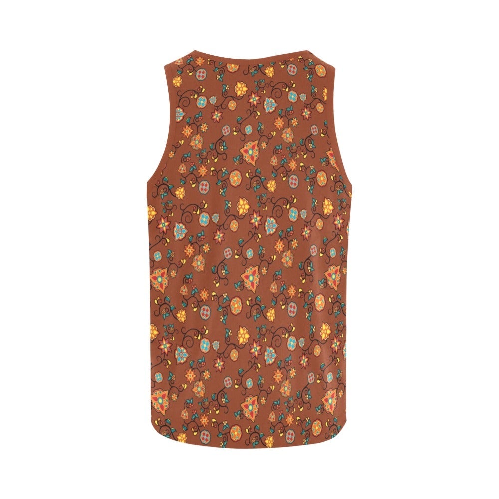 Fire Bloom Shade All Over Print Tank Top for Women (Model T43) All Over Print Tank Top for Women (T43) e-joyer