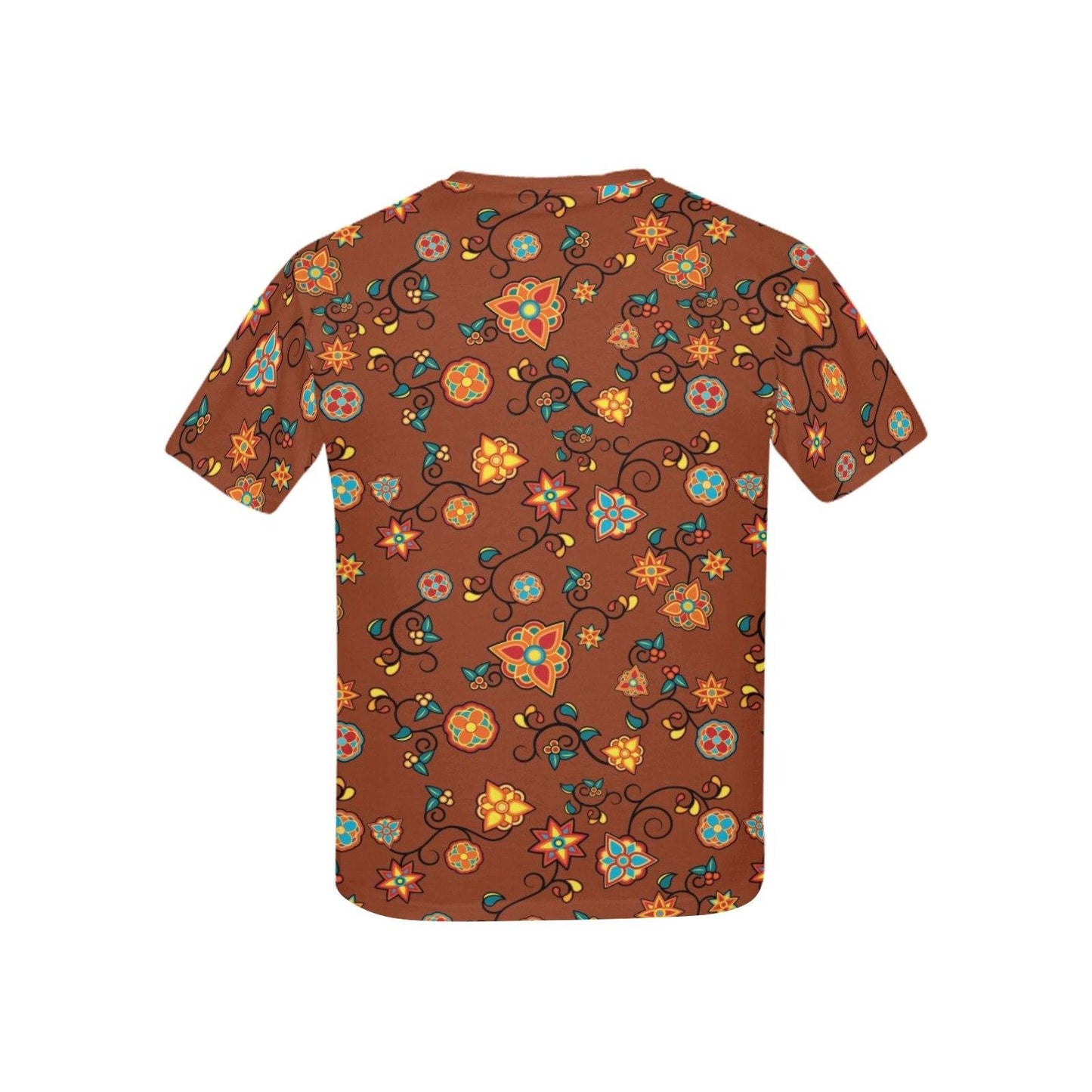 Fire Bloom Shade Kids' All Over Print T-shirt (USA Size) (Model T40) All Over Print T-shirt for Kid (T40) e-joyer