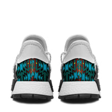 Load image into Gallery viewer, Fire Colors and Turquoise Teal Okaki Sneakers Shoes 49 Dzine 
