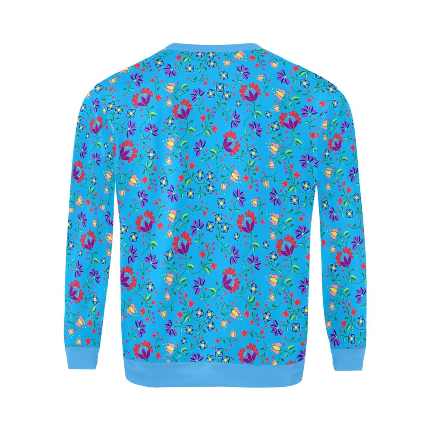 Fleur Indigine Ciel All Over Print Crewneck Sweatshirt for Men (Model H18) shirt e-joyer