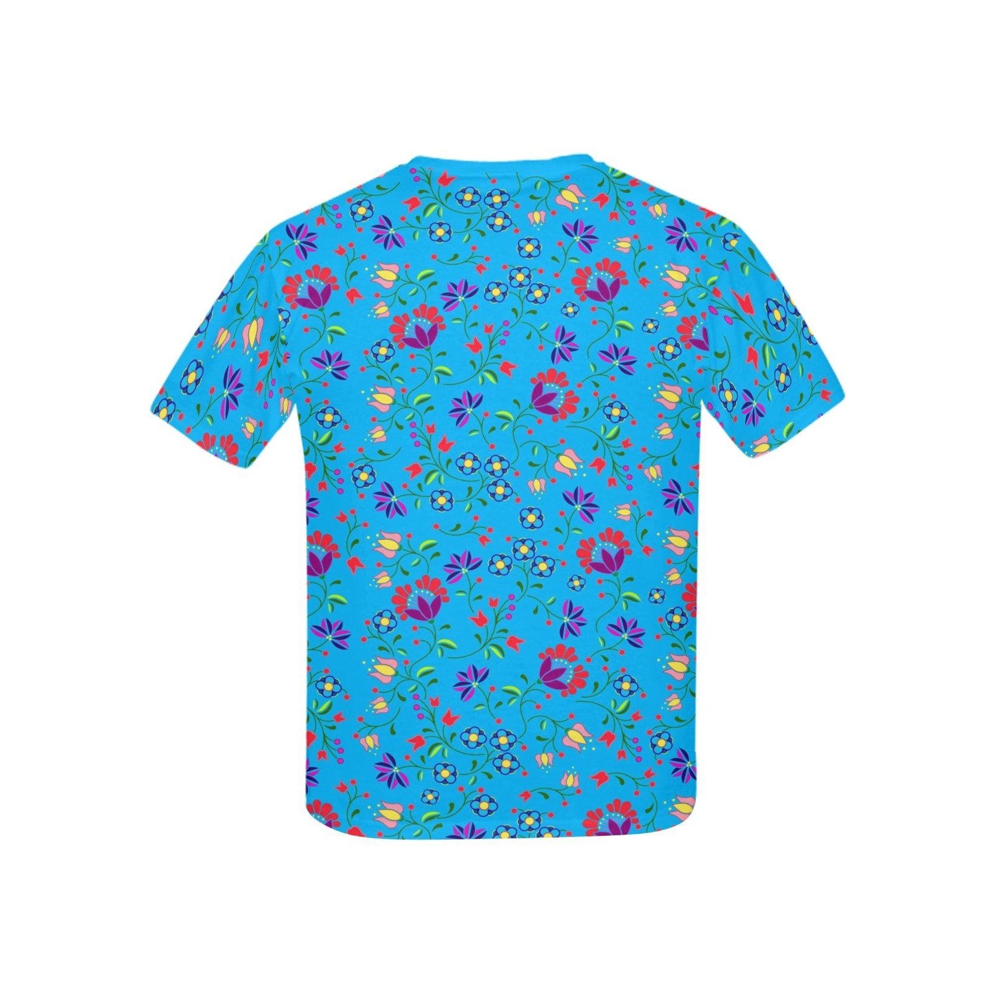 Fleur Indigine Ciel Kids' All Over Print T-shirt (USA Size) (Model T40) All Over Print T-shirt for Kid (T40) e-joyer