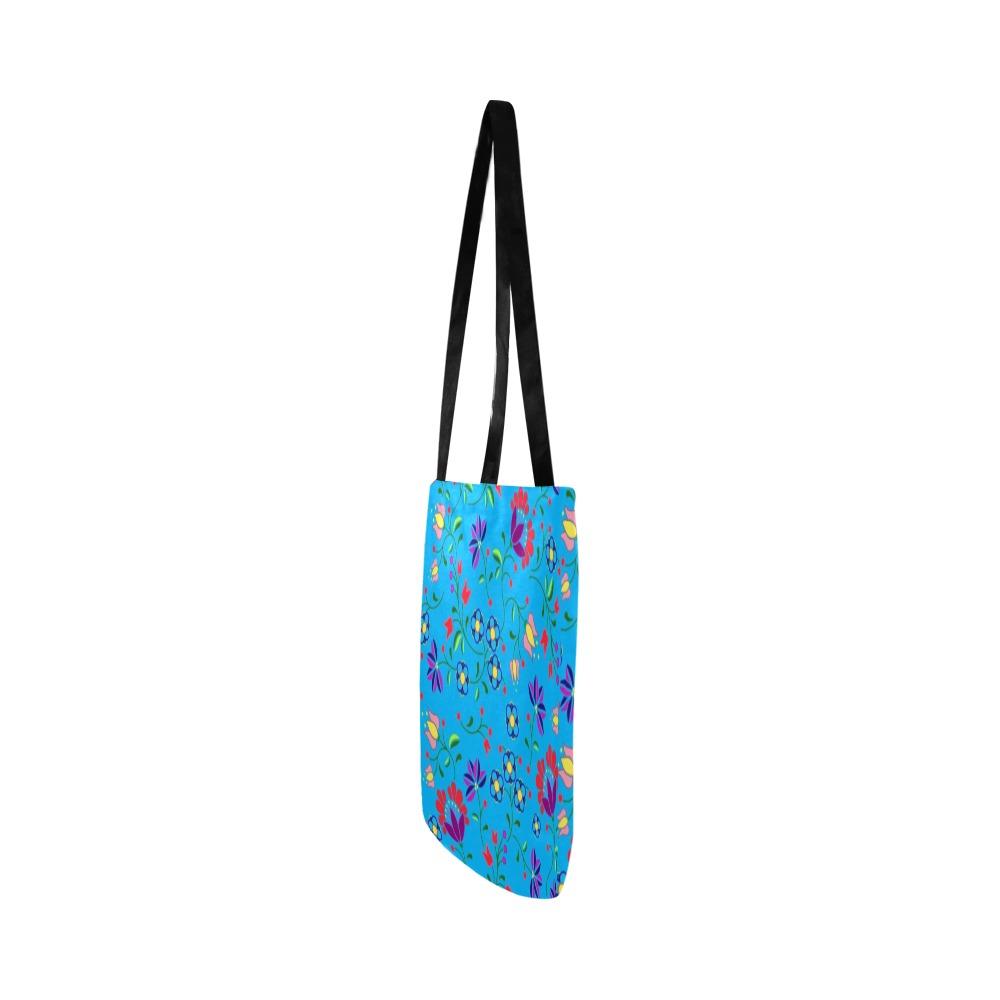 Fleur Indigine Ciel Reusable Shopping Bag Model 1660 (Two sides) Shopping Tote Bag (1660) e-joyer