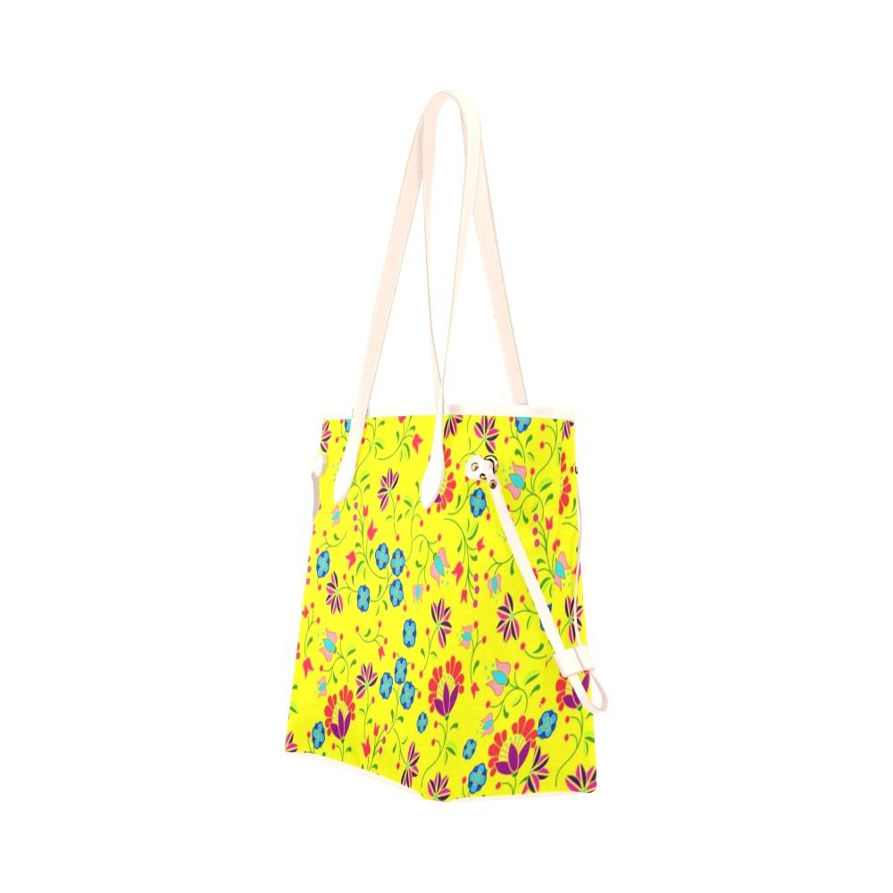 Fleur Indigine Mais Clover Canvas Tote Bag (Model 1661) Clover Canvas Tote Bag (1661) e-joyer