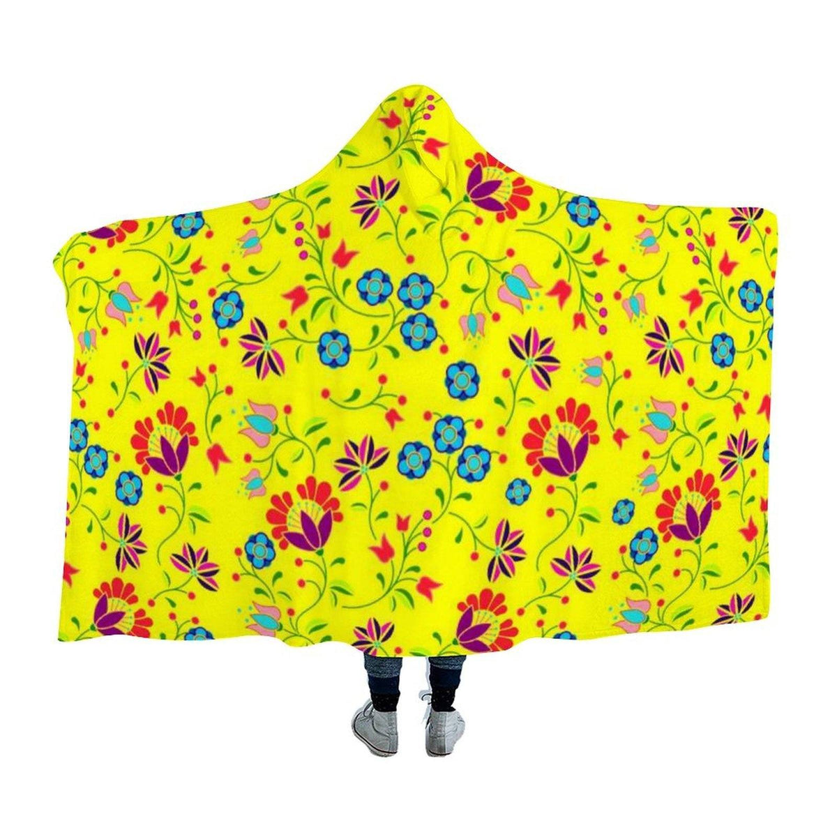 Fleur Indigine Mais Hooded Blanket blanket 49 Dzine