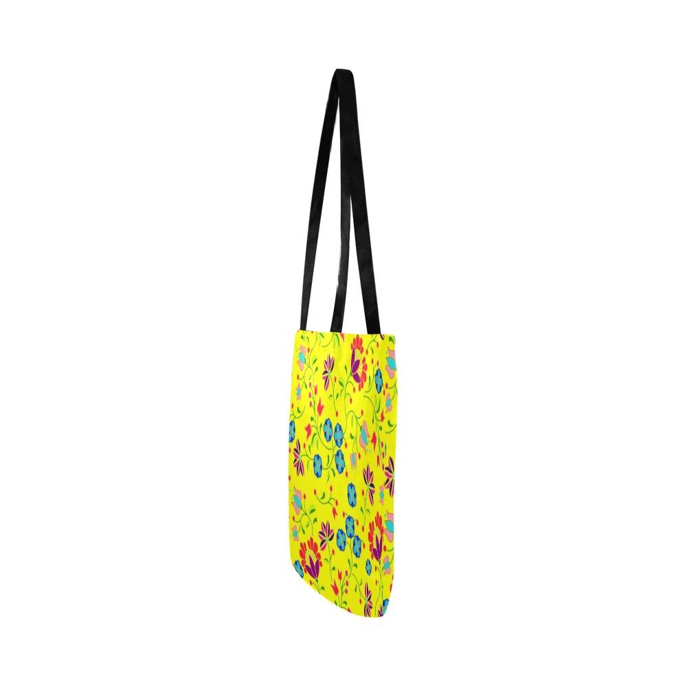 Fleur Indigine Mais Reusable Shopping Bag Model 1660 (Two sides) Shopping Tote Bag (1660) e-joyer