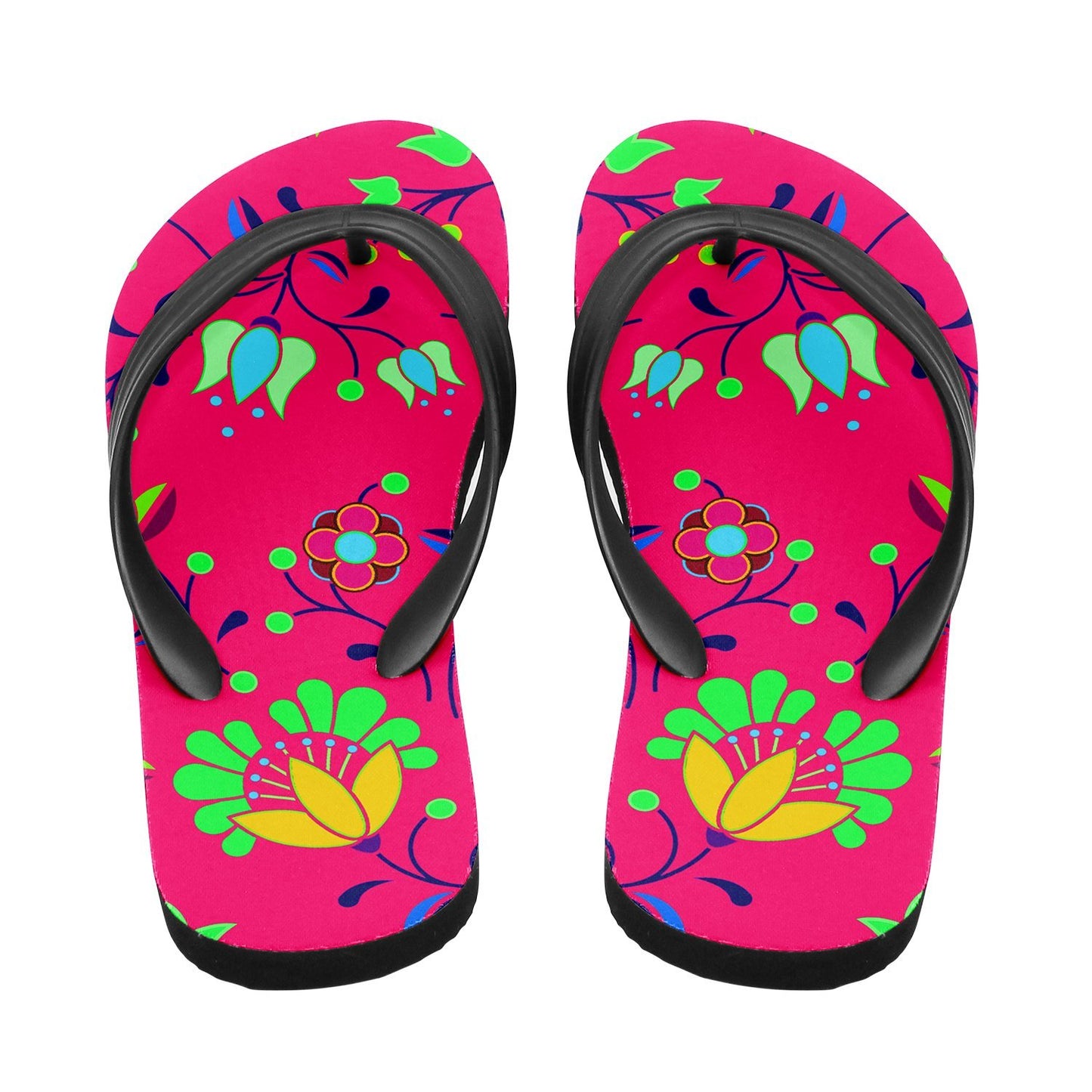 Fleur Indigine Rouge Flip Flops Herman