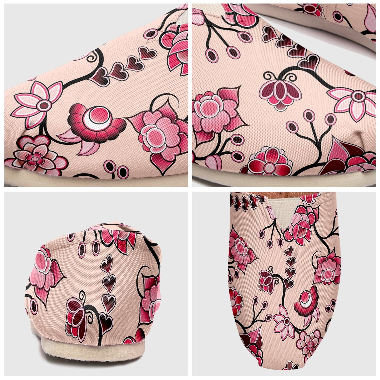 Floral Amour Casual Unisex Slip On Shoe Herman