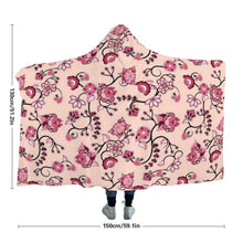 Load image into Gallery viewer, Floral Amour Hooded Blanket blanket 49 Dzine 
