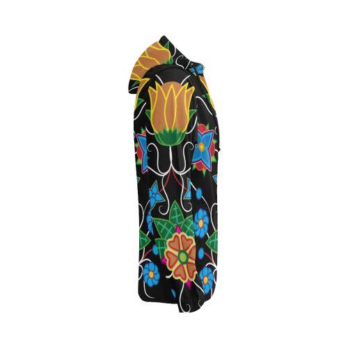 Floral Beadwork-02 All Over Print Full Zip Hoodie for Women (Model H14) All Over Print Full Zip Hoodie for Women (H14) e-joyer