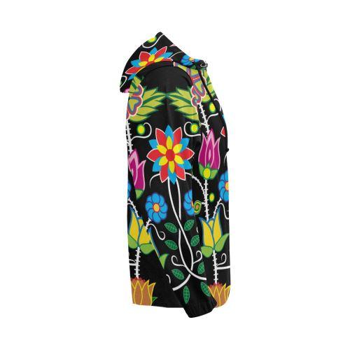 Floral Beadwork-04 All Over Print Full Zip Hoodie for Men (Model H14) All Over Print Full Zip Hoodie for Men (H14) e-joyer