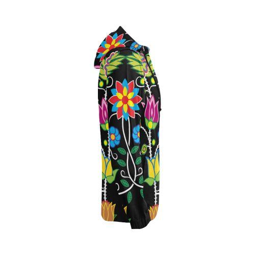 Floral Beadwork-04 All Over Print Full Zip Hoodie for Women (Model H14) All Over Print Full Zip Hoodie for Women (H14) e-joyer