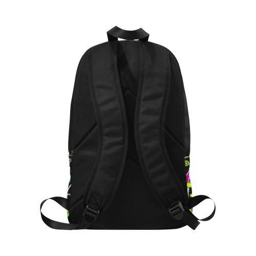 Floral Beadwork-04 Fabric Backpack for Adult (Model 1659) Casual Backpack for Adult (1659) e-joyer