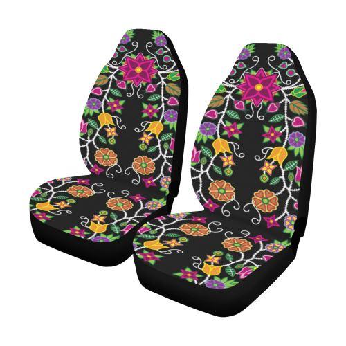 Floral Beadwork Car Seat Covers (Set of 2) Car Seat Covers e-joyer
