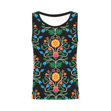 Load image into Gallery viewer, Floral Beadwork Four Clans All Over Print Tank Top for Women (Model T43) All Over Print Tank Top for Women (T43) e-joyer 
