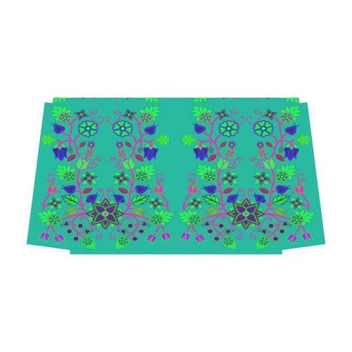 Floral Beadwork Seven Clans Deep Lake Classic Travel Bag (Model 1643) Remake Classic Travel Bags (1643) e-joyer