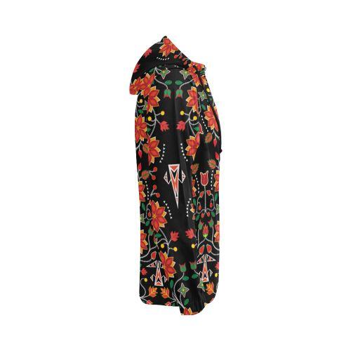 Floral Beadwork Six Bands All Over Print Full Zip Hoodie for Women (Model H14) All Over Print Full Zip Hoodie for Women (H14) e-joyer
