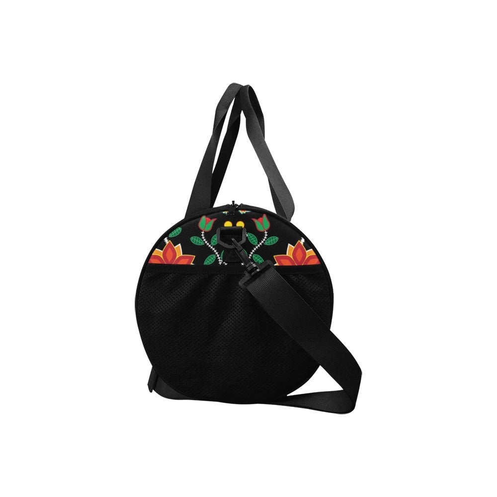 Floral Beadwork Six Bands Duffle Bag (Model 1679) bag e-joyer