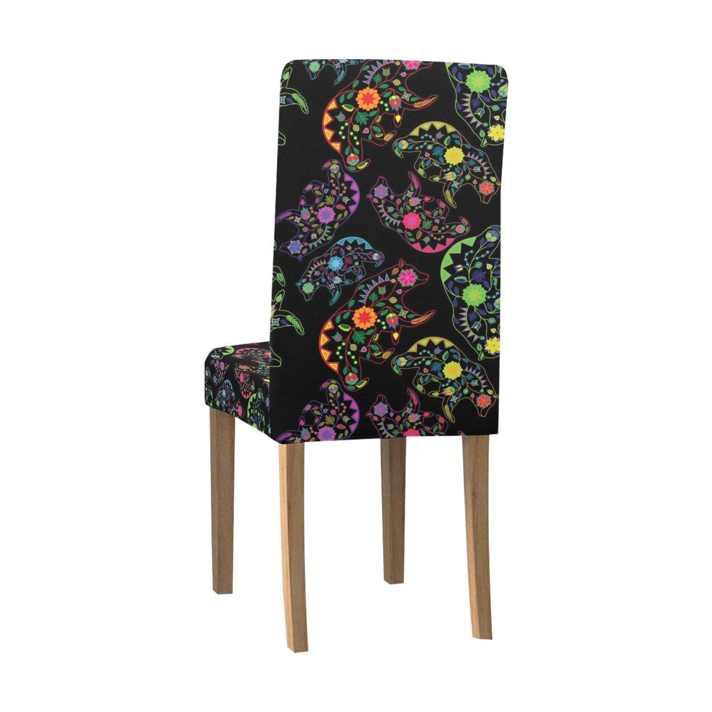 Floral Bear Chair Cover (Pack of 4) Chair Cover (Pack of 4) e-joyer