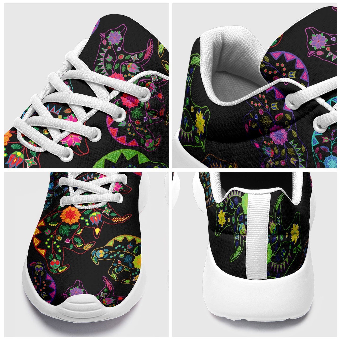 Floral Bear Ikkaayi Sport Sneakers ikkaayi Herman