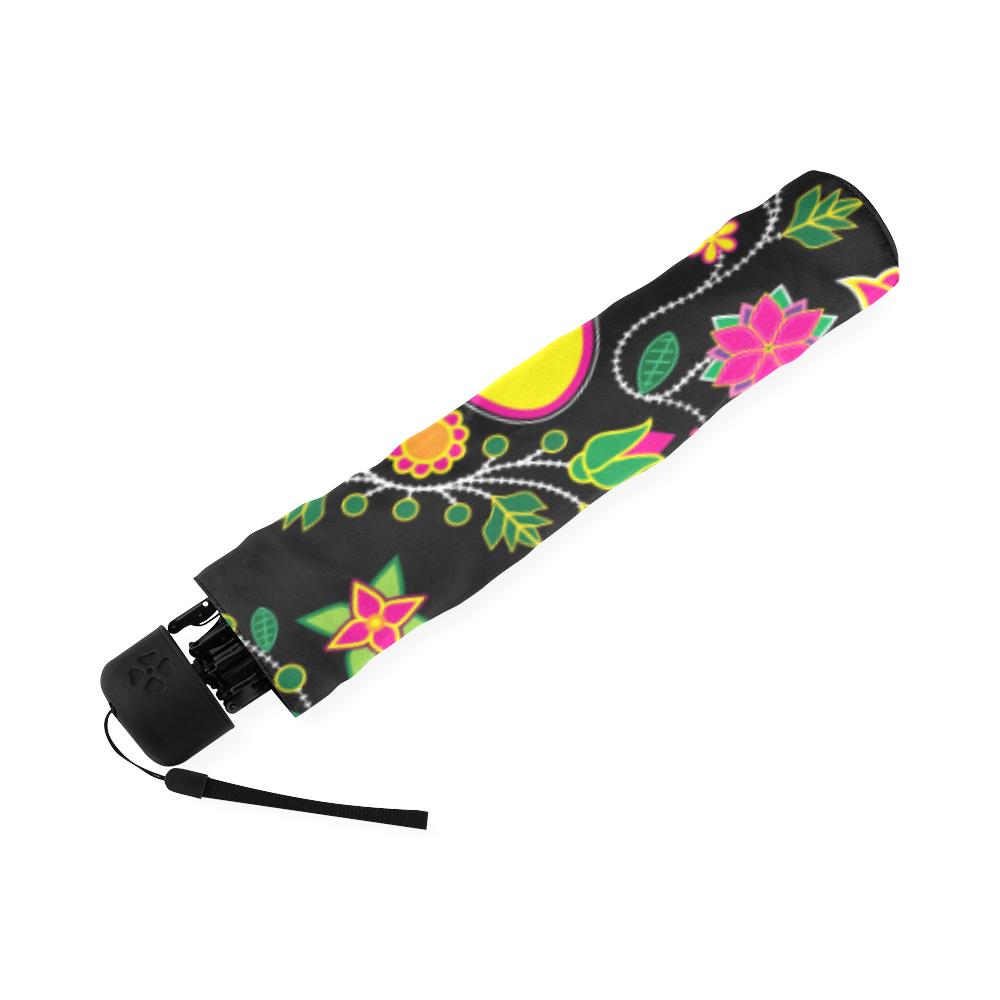Floral Bearpaw Foldable Umbrella Foldable Umbrella e-joyer