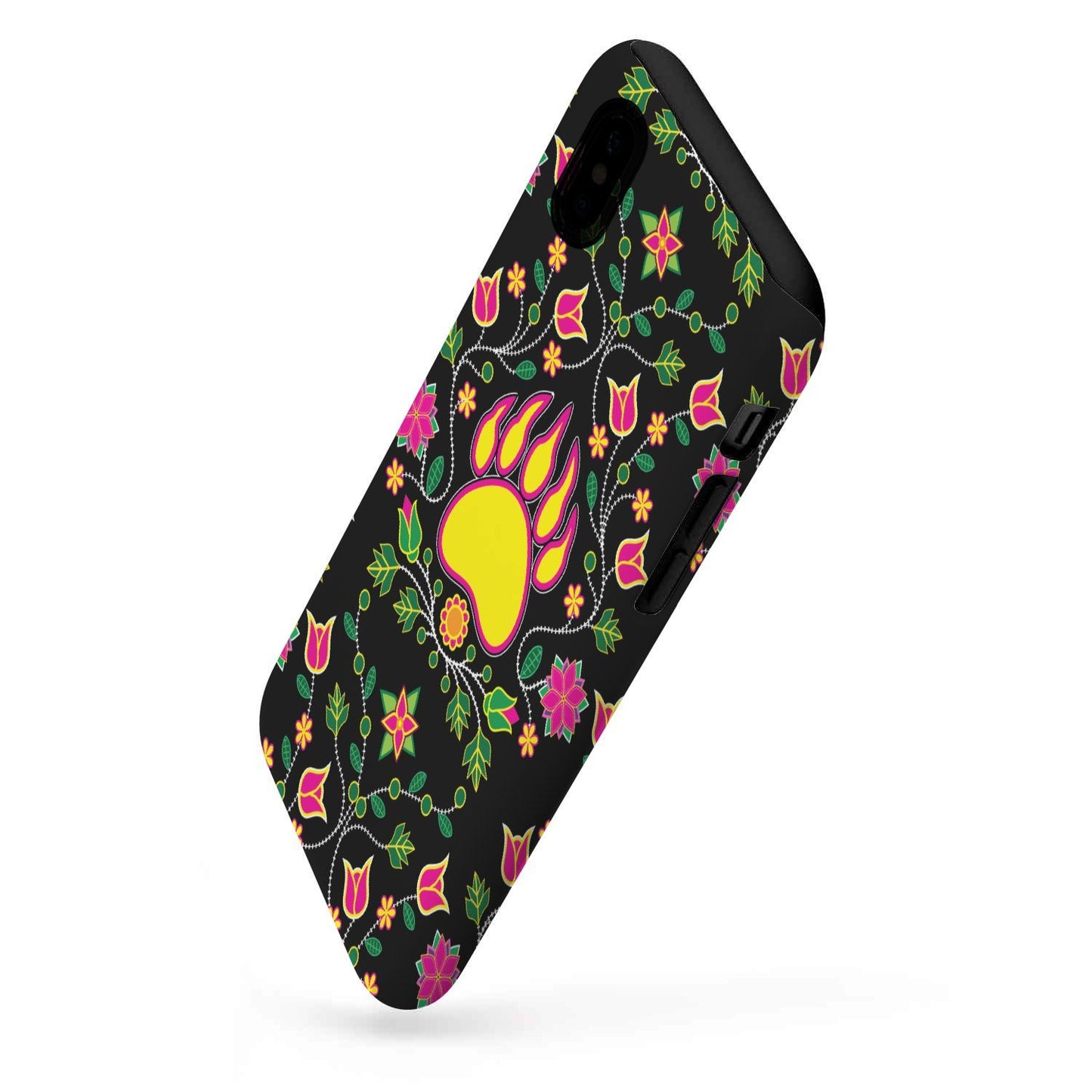 Floral Bearpaw Tough Case Tough Case wc-fulfillment