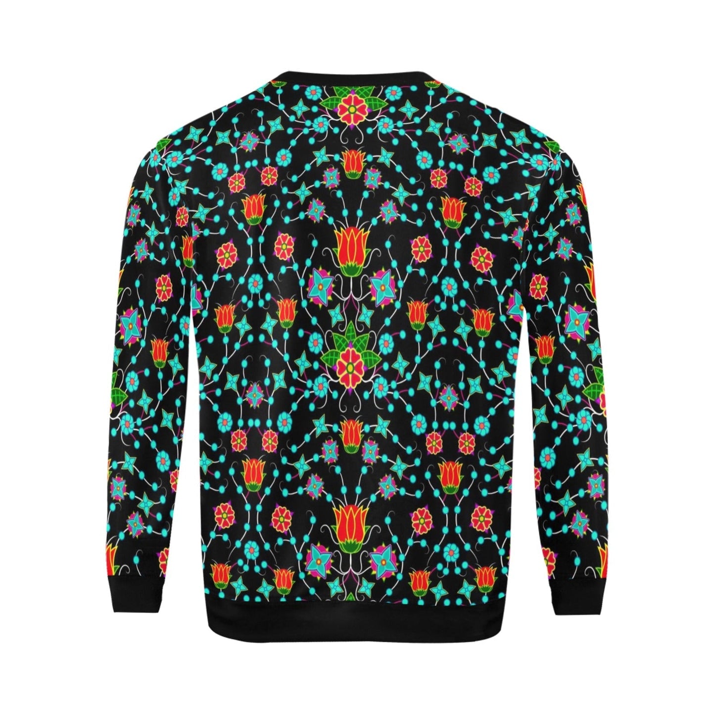 Floral Damask Upgrade All Over Print Crewneck Sweatshirt for Men (Model H18) shirt e-joyer