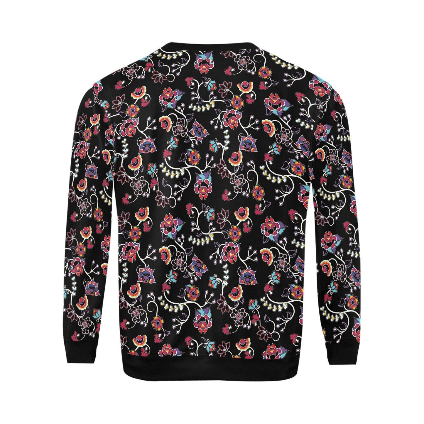 Floral Danseur All Over Print Crewneck Sweatshirt for Men (Model H18) shirt e-joyer