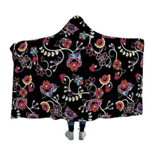 Load image into Gallery viewer, Floral Danseur Hooded Blanket blanket 49 Dzine 
