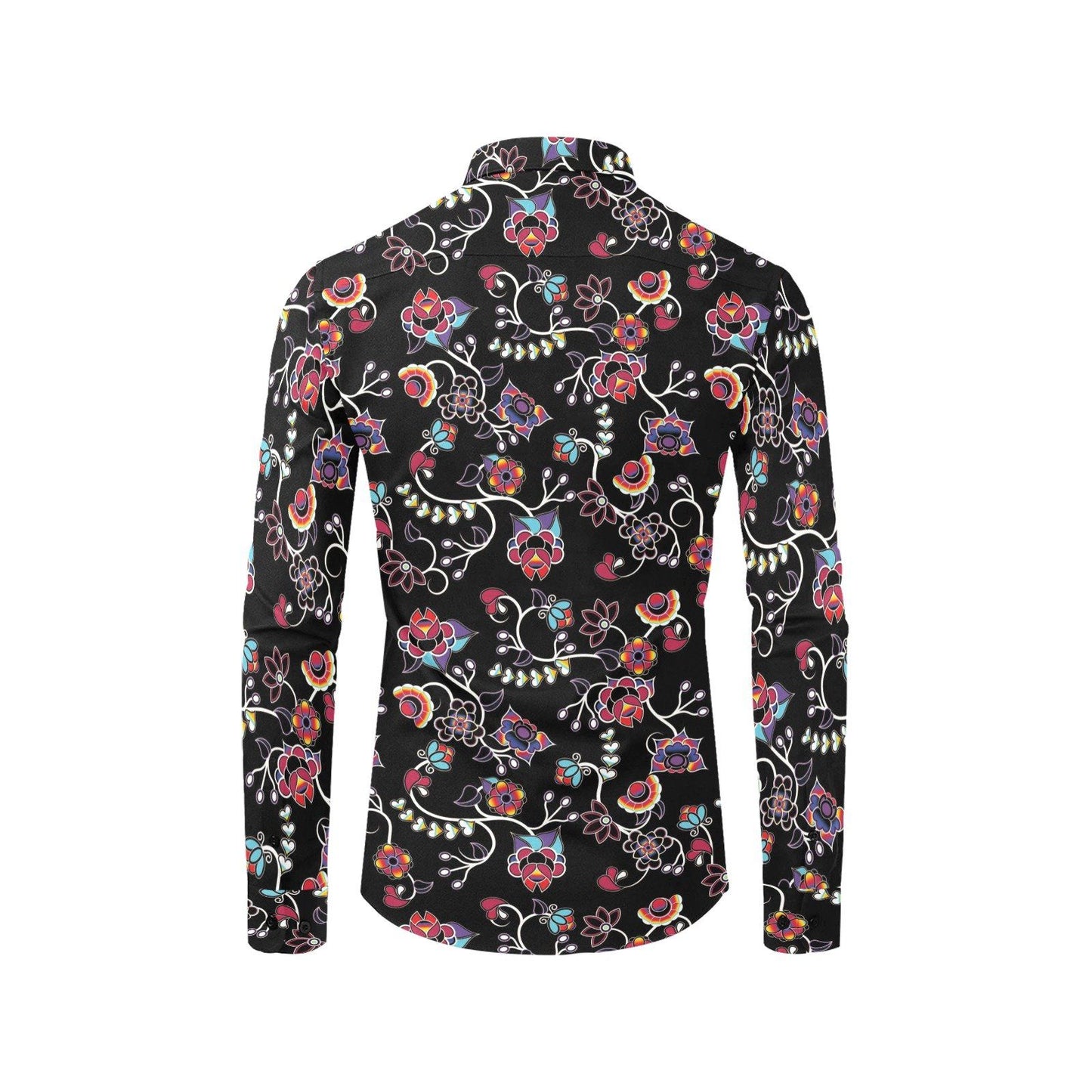Floral Danseur Men's All Over Print Casual Dress Shirt (Model T61) Men's Dress Shirt (T61) e-joyer