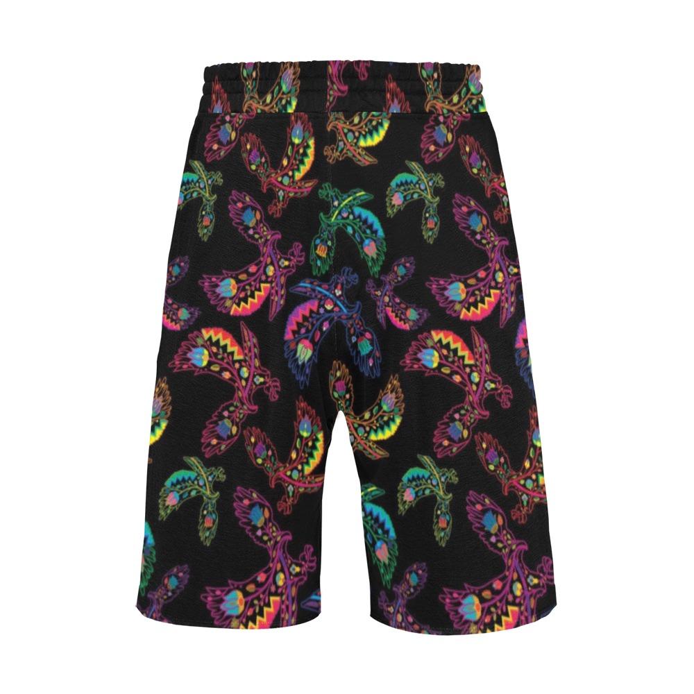 Floral Eagle Men's All Over Print Casual Shorts (Model L23) Men's Casual Shorts (L23) e-joyer