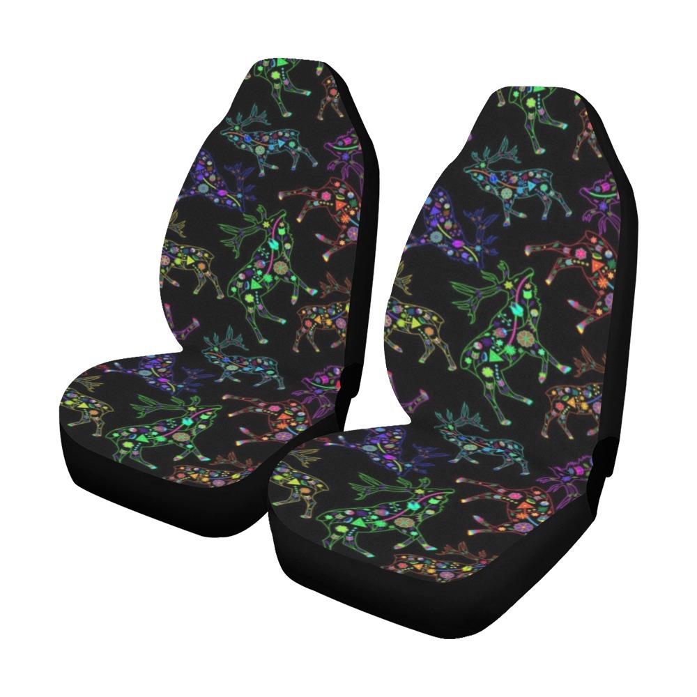 Floral Elk Car Seat Covers (Set of 2) Car Seat Covers e-joyer