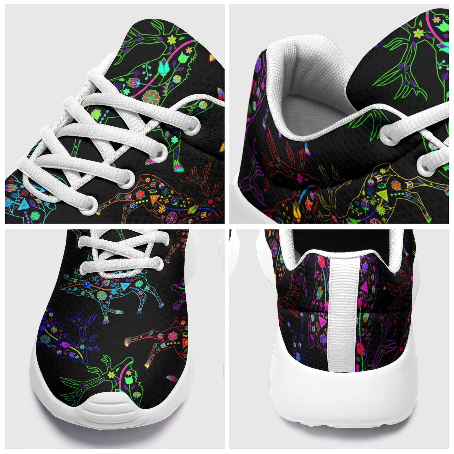 Floral Elk Ikkaayi Sport Sneakers ikkaayi Herman